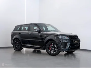  Land Rover  Range Rover  Sport SVR  2018  Automatic  85,000 Km  8 Cylinder  Four Wheel Drive (4WD)  SUV  Black  With Warranty