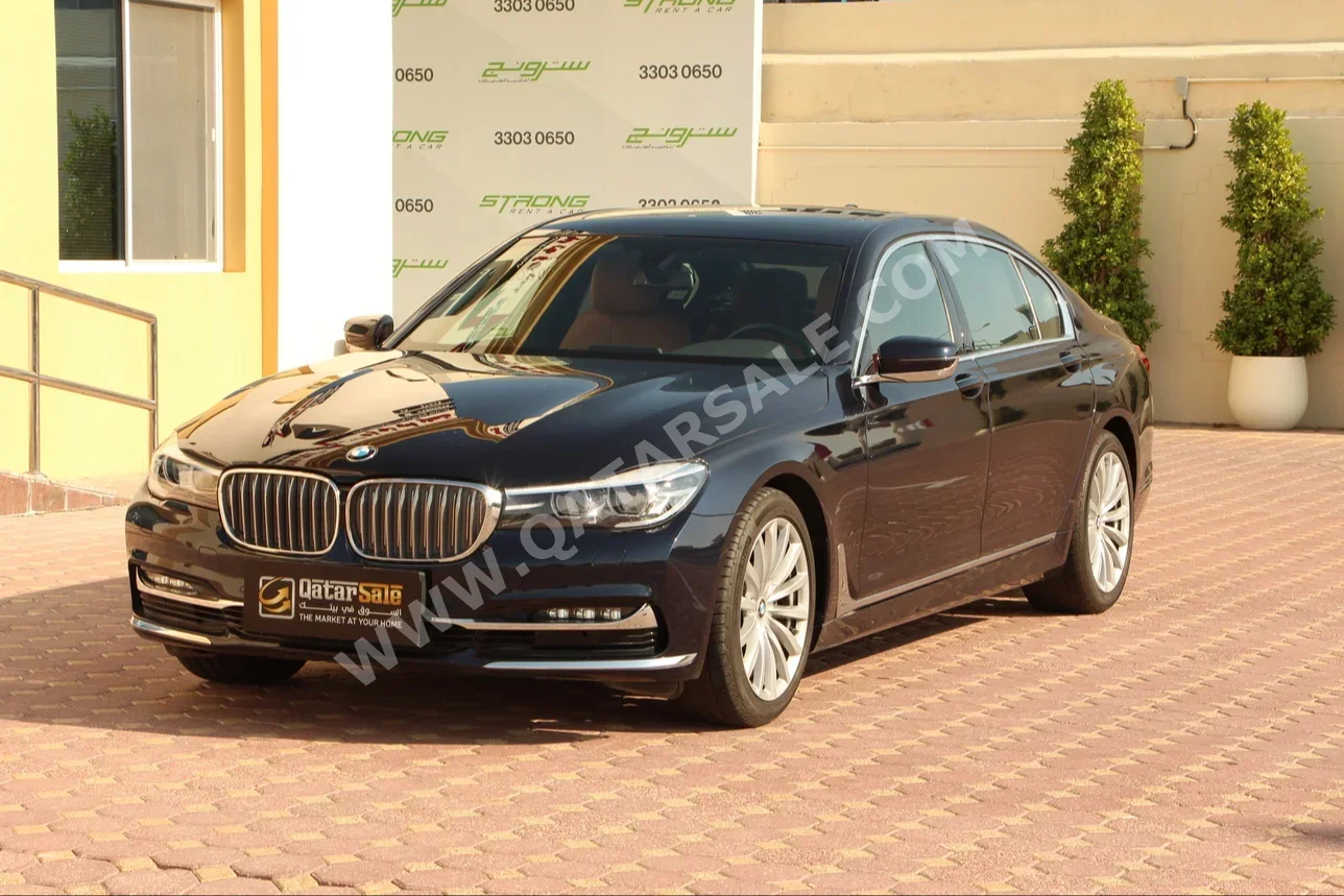 BMW  7-Series  730 Li  2019  Automatic  5,300 Km  6 Cylinder  Rear Wheel Drive (RWD)  Sedan  Dark Blue