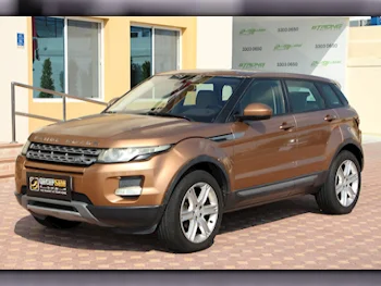 Land Rover  Evoque  2015  Automatic  160,000 Km  4 Cylinder  Four Wheel Drive (4WD)  SUV  Brown