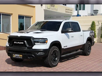 Dodge  Ram  Rebel  2022  Automatic  37,000 Km  8 Cylinder  Four Wheel Drive (4WD)  Pick Up  White  With Warranty