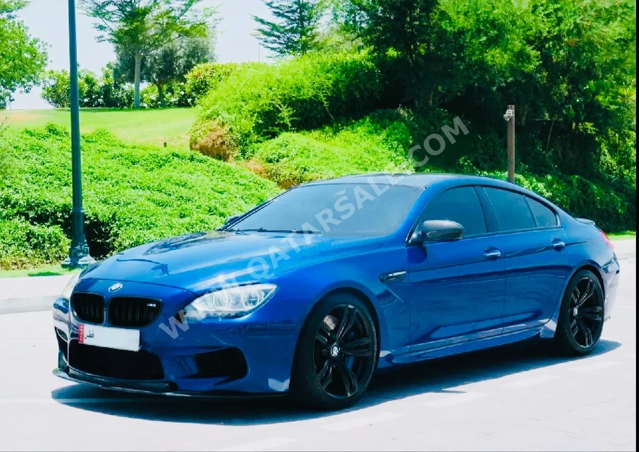 BMW  M-Series  6 Gran Coupe  2015  Automatic  71,100 Km  8 Cylinder  Rear Wheel Drive (RWD)  Sedan  Blue