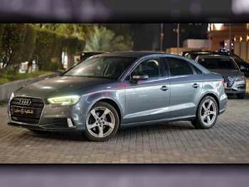 Audi  A3  1.4  2019  Automatic  90٬800 Km  4 Cylinder  Front Wheel Drive (FWD)  Sedan  Gray  With Warranty