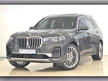 BMW  X-Series  X7 40i  2022  Automatic  12,100 Km  6 Cylinder  All Wheel Drive (AWD)  SUV  Gray  With Warranty