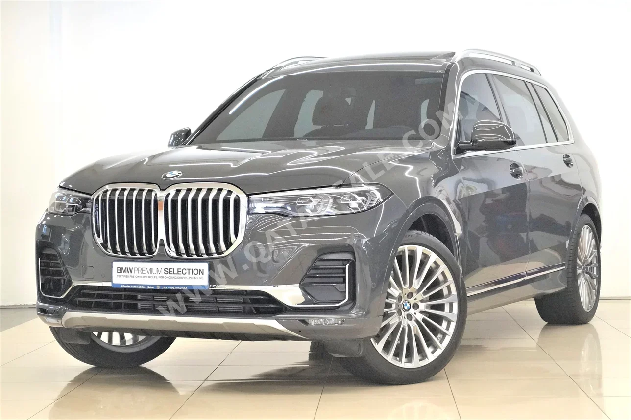 BMW  X-Series  X7 40i  2022  Automatic  12,100 Km  6 Cylinder  All Wheel Drive (AWD)  SUV  Gray  With Warranty