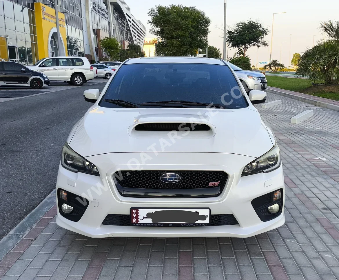 Subaru  WRX  STI  2015  Manual  82,000 Km  4 Cylinder  All Wheel Drive (AWD)  Sedan  White