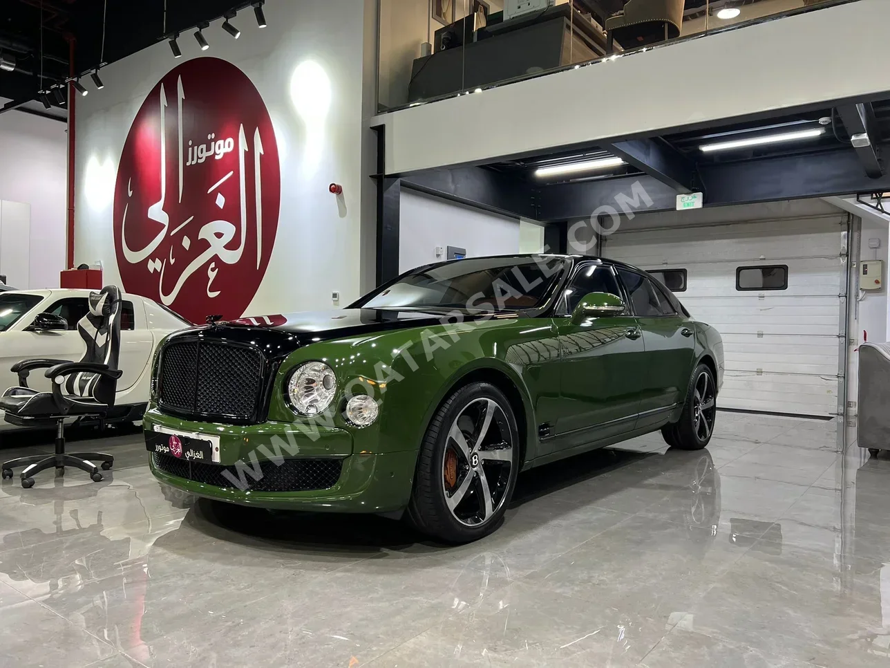  Bentley  Mulsanne  2011  Automatic  35,000 Km  8 Cylinder  All Wheel Drive (AWD)  Sedan  Green  With Warranty