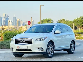 Infiniti  QX  60  2014  Automatic  116,000 Km  6 Cylinder  All Wheel Drive (AWD)  SUV  White