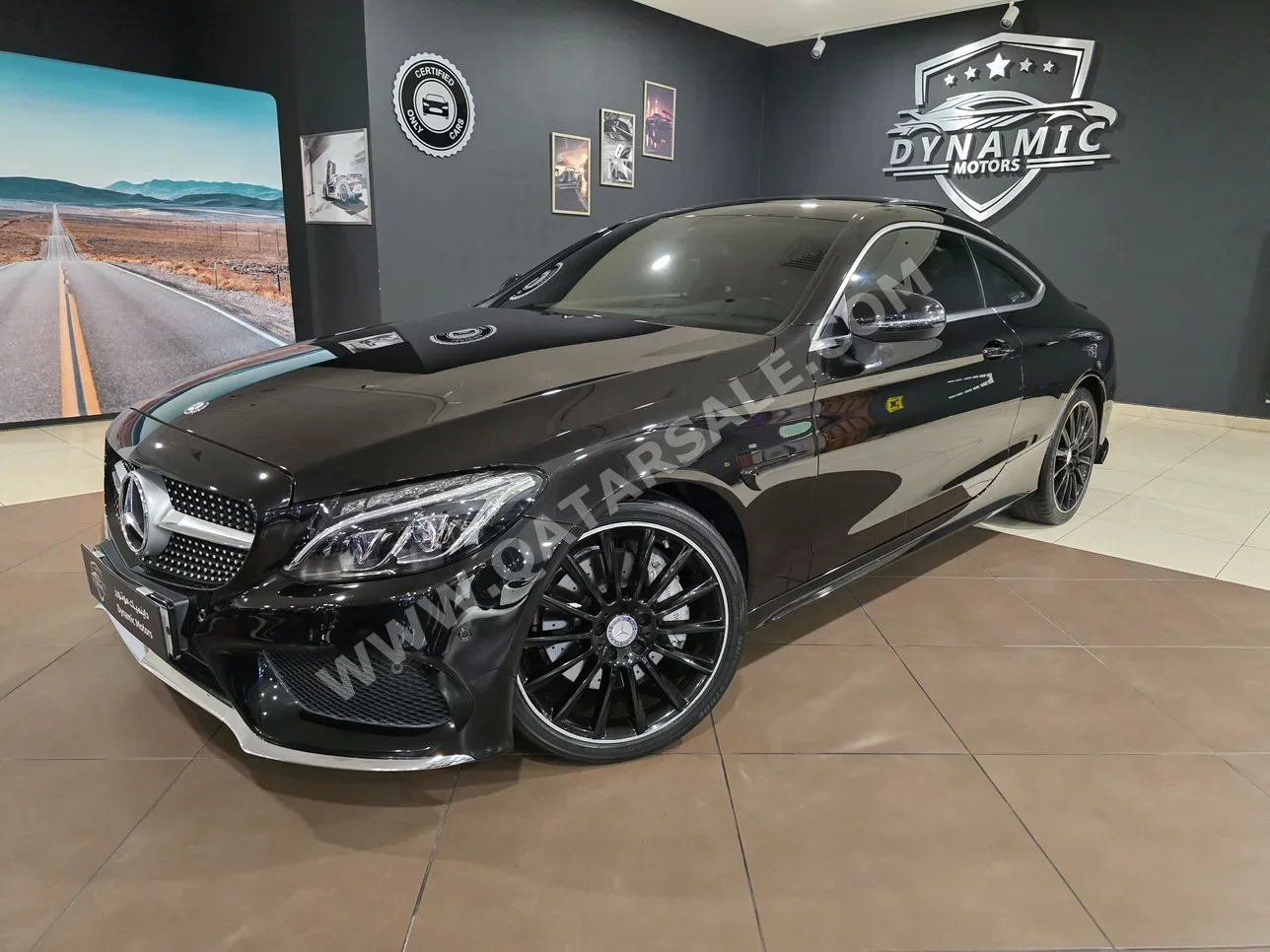 Mercedes-Benz  C-Class  300 AMG  2016  Automatic  46,000 Km  4 Cylinder  Rear Wheel Drive (RWD)  Coupe / Sport  Black