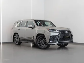 Lexus  LX  600 F Sport  2023  Automatic  11,000 Km  6 Cylinder  Four Wheel Drive (4WD)  SUV  Silver  With Warranty