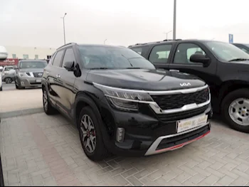 Kia  Seltos  GT Line  2023  Automatic  12,000 Km  4 Cylinder  Four Wheel Drive (4WD)  SUV  Black  With Warranty