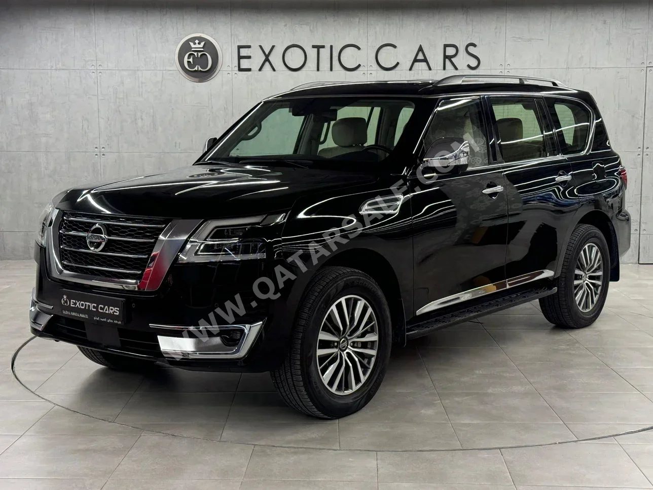 Nissan  Patrol  Platinum  2020  Automatic  133,000 Km  6 Cylinder  Four Wheel Drive (4WD)  SUV  Black