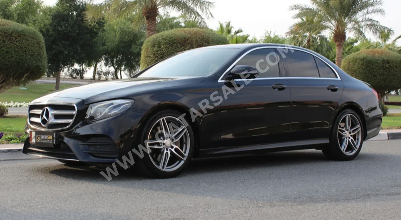 Mercedes-Benz  E-Class  200  2017  Automatic  60,500 Km  4 Cylinder  Rear Wheel Drive (RWD)  Sedan  Black