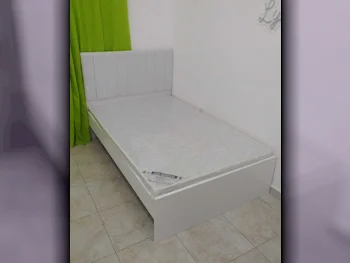 Beds - Single  - White  - Mattress Included