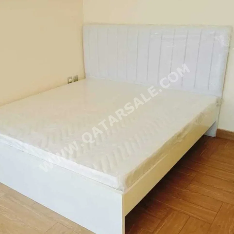 Beds - King  - White  - Mattress Included