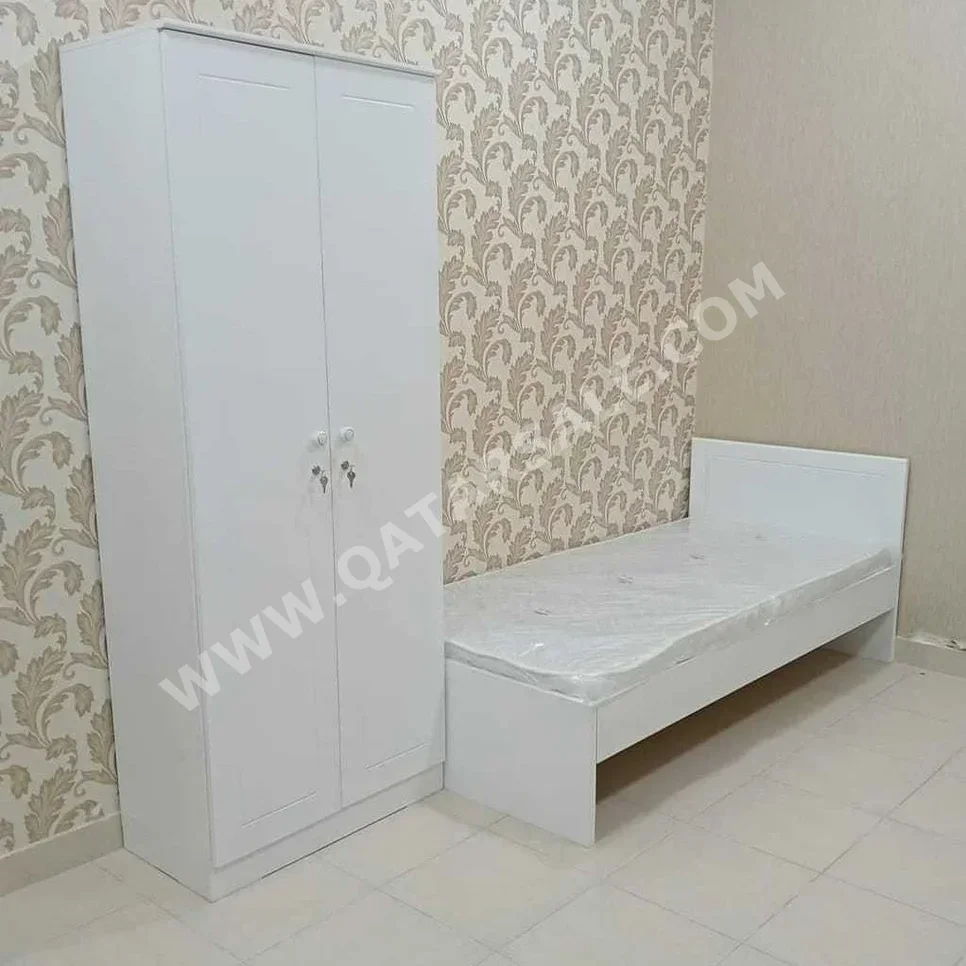 Beds - Single  - White  - Mattress Included