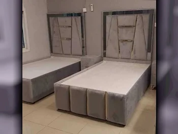 Beds - Single  - Brown  - Mattress Included