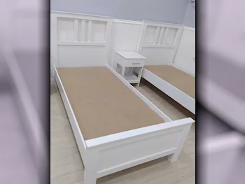 Beds - Single  - White  - Mattress Included