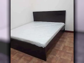 Beds - Queen  - Brown  - Mattress Included