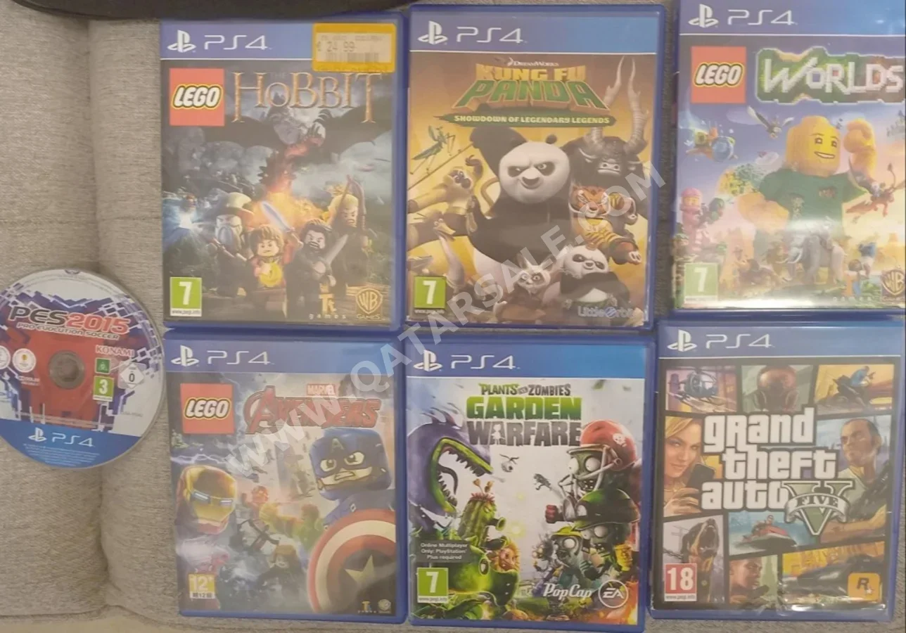 - PlayStation 4  Video Games CDs