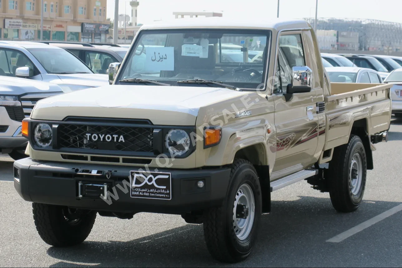 Toyota  Land Cruiser  LX  2024  Automatic  0 Km  4 Cylinder  Four Wheel Drive (4WD)  Pick Up  Beige  With Warranty