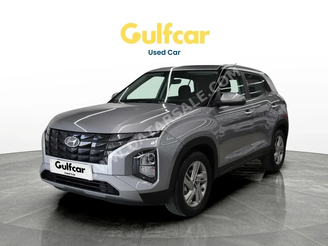 Hyundai  Creta  2024  Automatic  22,883 Km  4 Cylinder  Front Wheel Drive (FWD)  SUV  Silver  With Warranty