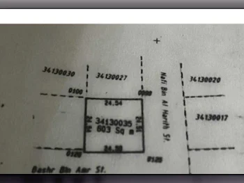 Lands For Sale in Doha  - Madinat Khalifa South  -Area Size 603 Square Meter