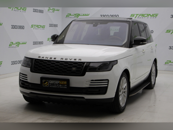 Land Rover  Range Rover  HSE  2019  Automatic  130,000 Km  6 Cylinder  Four Wheel Drive (4WD)  SUV  White