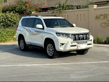 Toyota  Prado  TXL  2018  Automatic  140,000 Km  6 Cylinder  Four Wheel Drive (4WD)  SUV  White