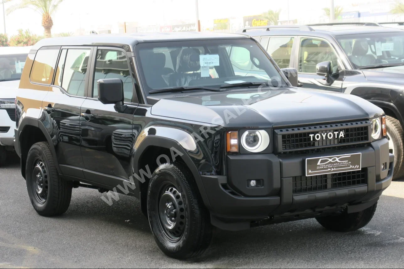 Toyota  Prado  2025  Automatic  0 Km  4 Cylinder  Four Wheel Drive (4WD)  SUV  Black  With Warranty