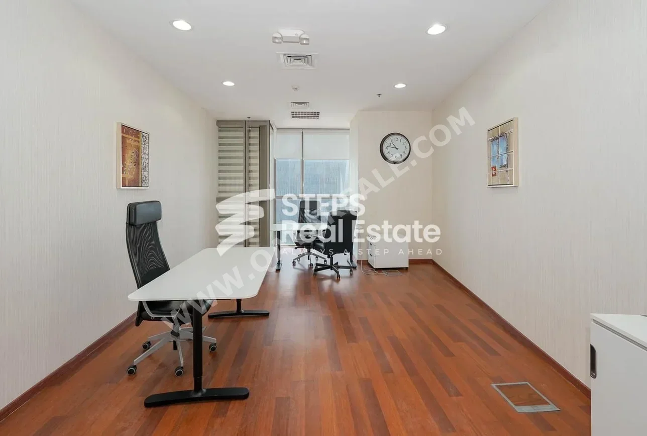 Commercial Offices - Fully Furnished  - Doha  - West Bay