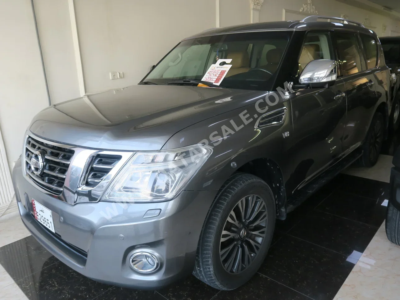  Nissan  Patrol  Platinum  2015  Automatic  180,000 Km  8 Cylinder  Four Wheel Drive (4WD)  SUV  Gray  With Warranty