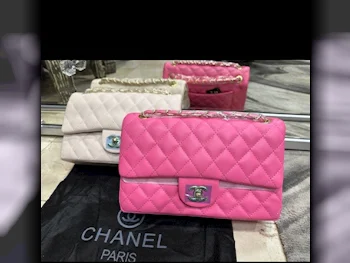 Bags  - Chanel  - Pink  - Genuine Leather  - For Women