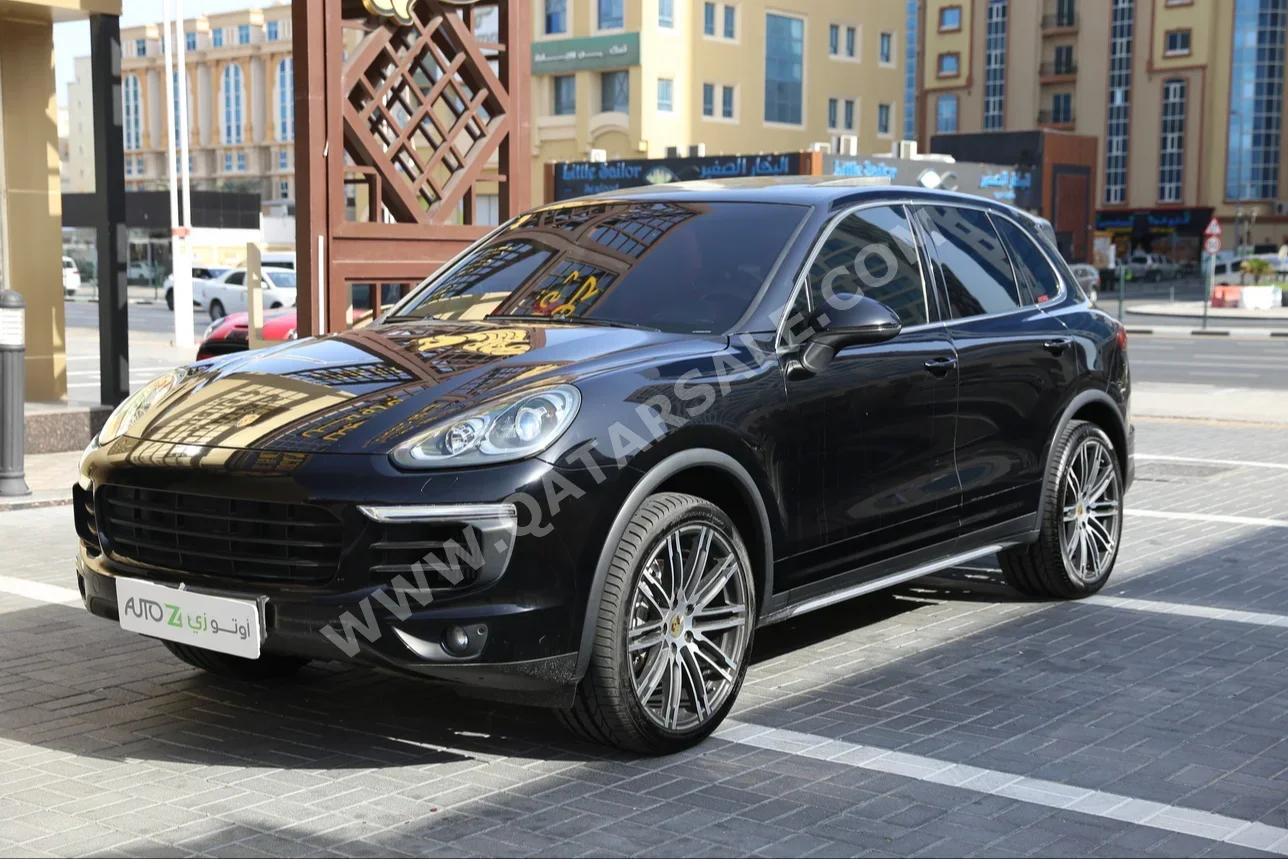 Porsche  Cayenne  S  2016  Automatic  24,000 Km  6 Cylinder  Four Wheel Drive (4WD)  SUV  Black