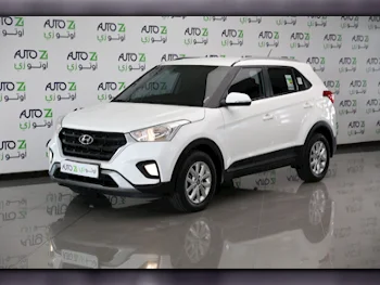 Hyundai  Creta  2020  Automatic  89,000 Km  4 Cylinder  Front Wheel Drive (FWD)  SUV  White