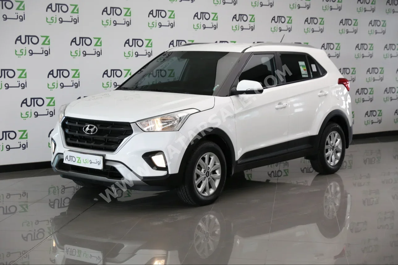 Hyundai  Creta  2020  Automatic  89,000 Km  4 Cylinder  Front Wheel Drive (FWD)  SUV  White