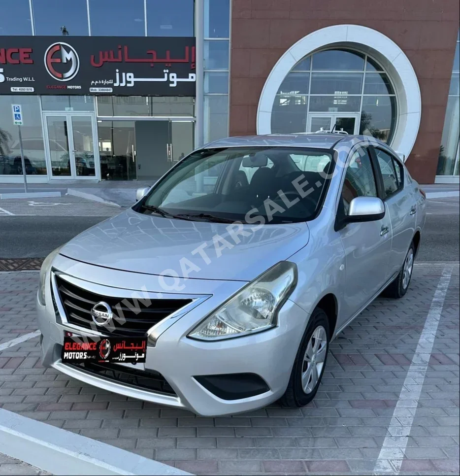 Nissan  Sunny  2019  Automatic  84,000 Km  4 Cylinder  Front Wheel Drive (FWD)  Sedan  Silver