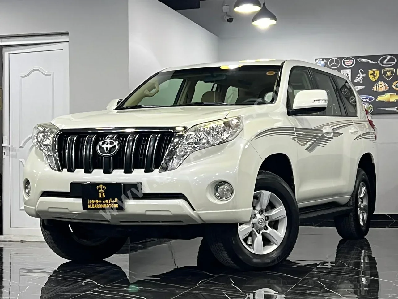 Toyota  Prado  2015  Automatic  151,000 Km  6 Cylinder  Four Wheel Drive (4WD)  SUV  White