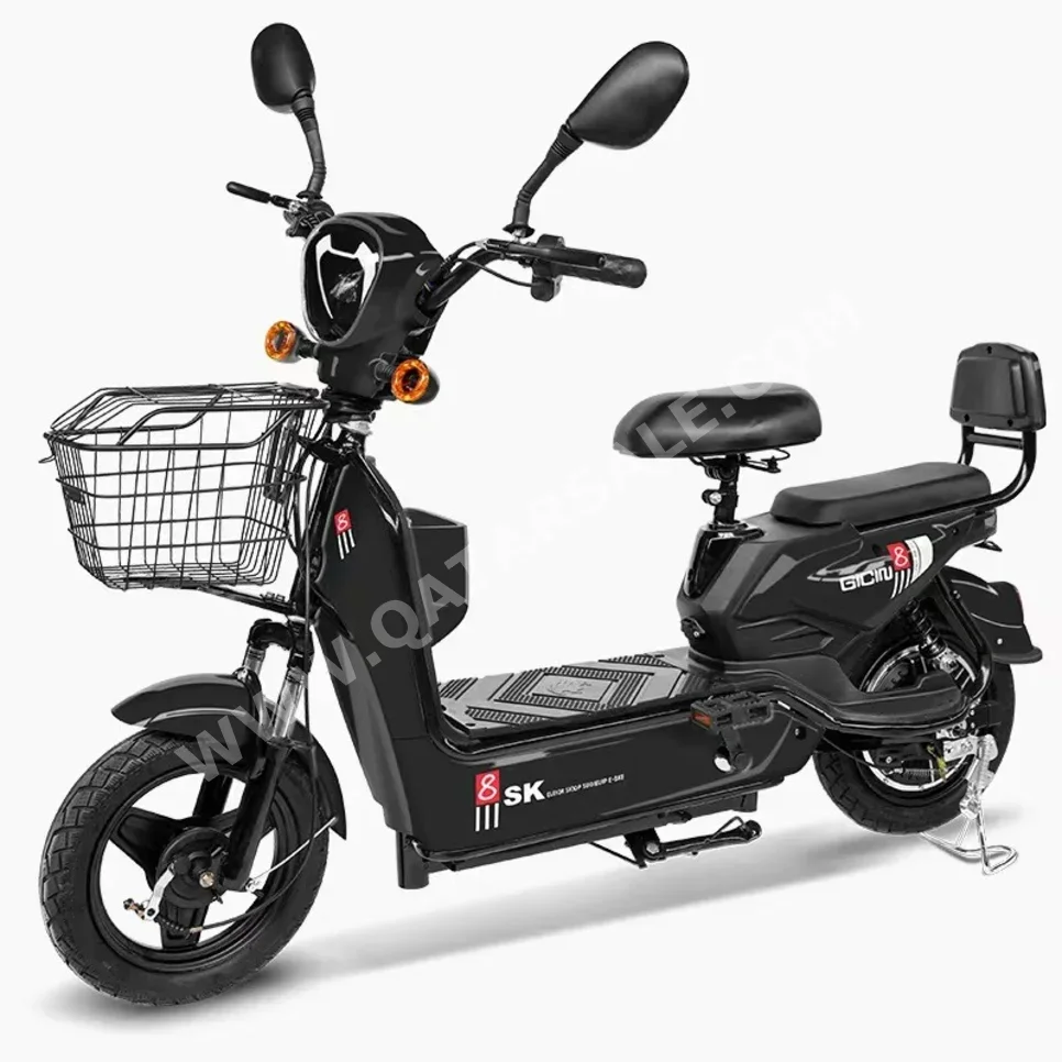 Scooters Electric Scooter  - Black