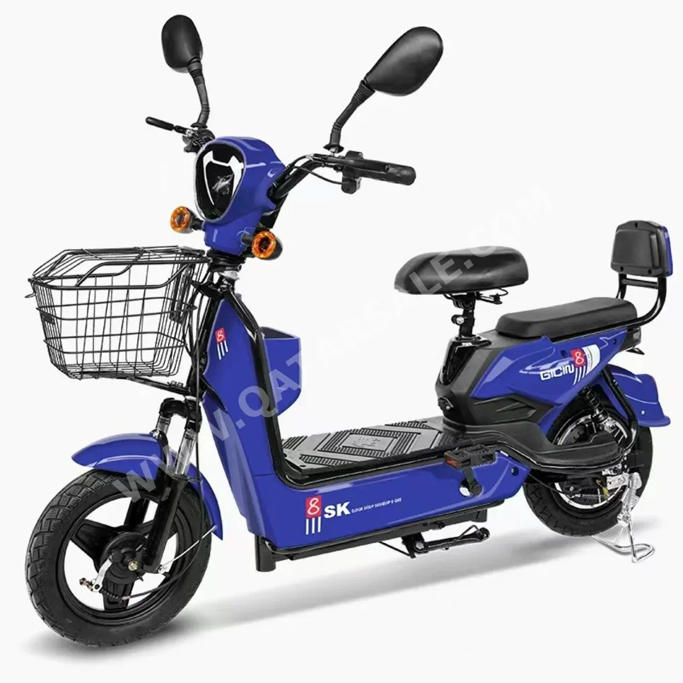 Scooters Electric Scooter  - Blue