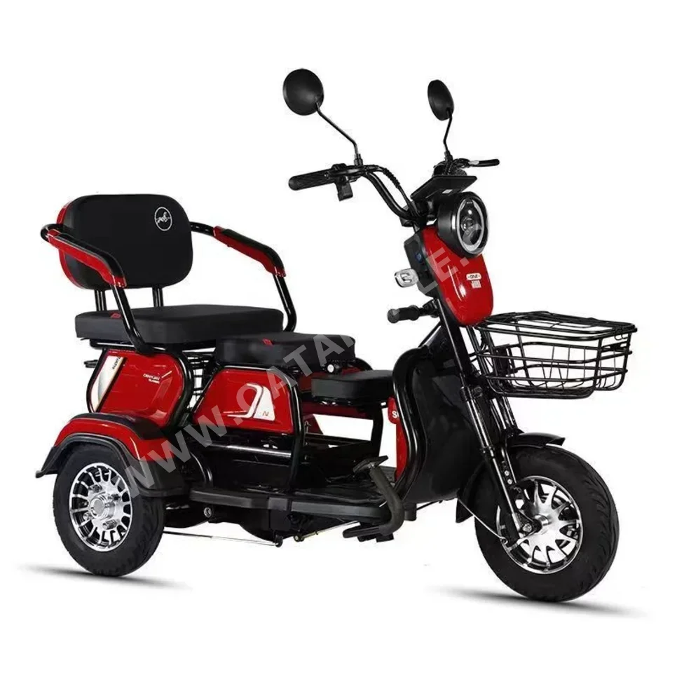 Scooters Three-Wheel Scooter  - Black