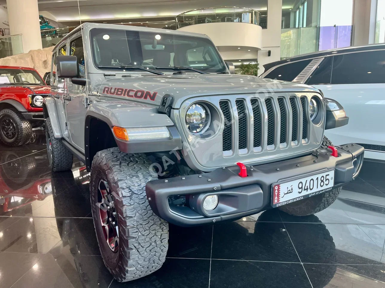 Jeep  Wrangler  Rubicon  2023  Automatic  35٬000 Km  6 Cylinder  Four Wheel Drive (4WD)  SUV  Gray  With Warranty