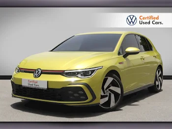 Volkswagen  Golf  GTI  2022  Automatic  32,000 Km  4 Cylinder  Front Wheel Drive (FWD)  Hatchback  Yellow  With Warranty