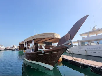 Wooden Boat Sanbuk Length 72 ft  Brown  2022