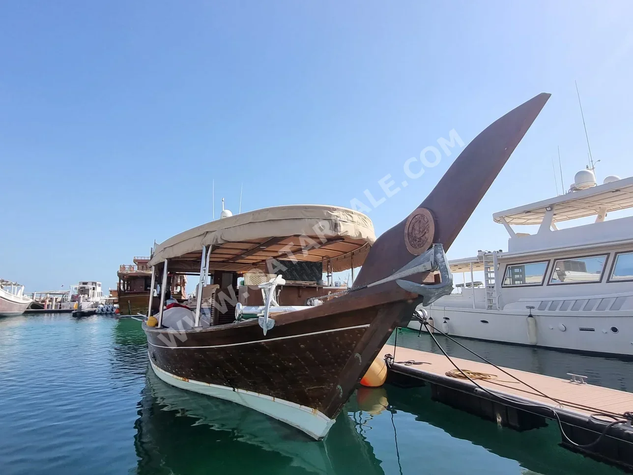 Wooden Boat Sanbuk Length 72 ft  Brown  2022