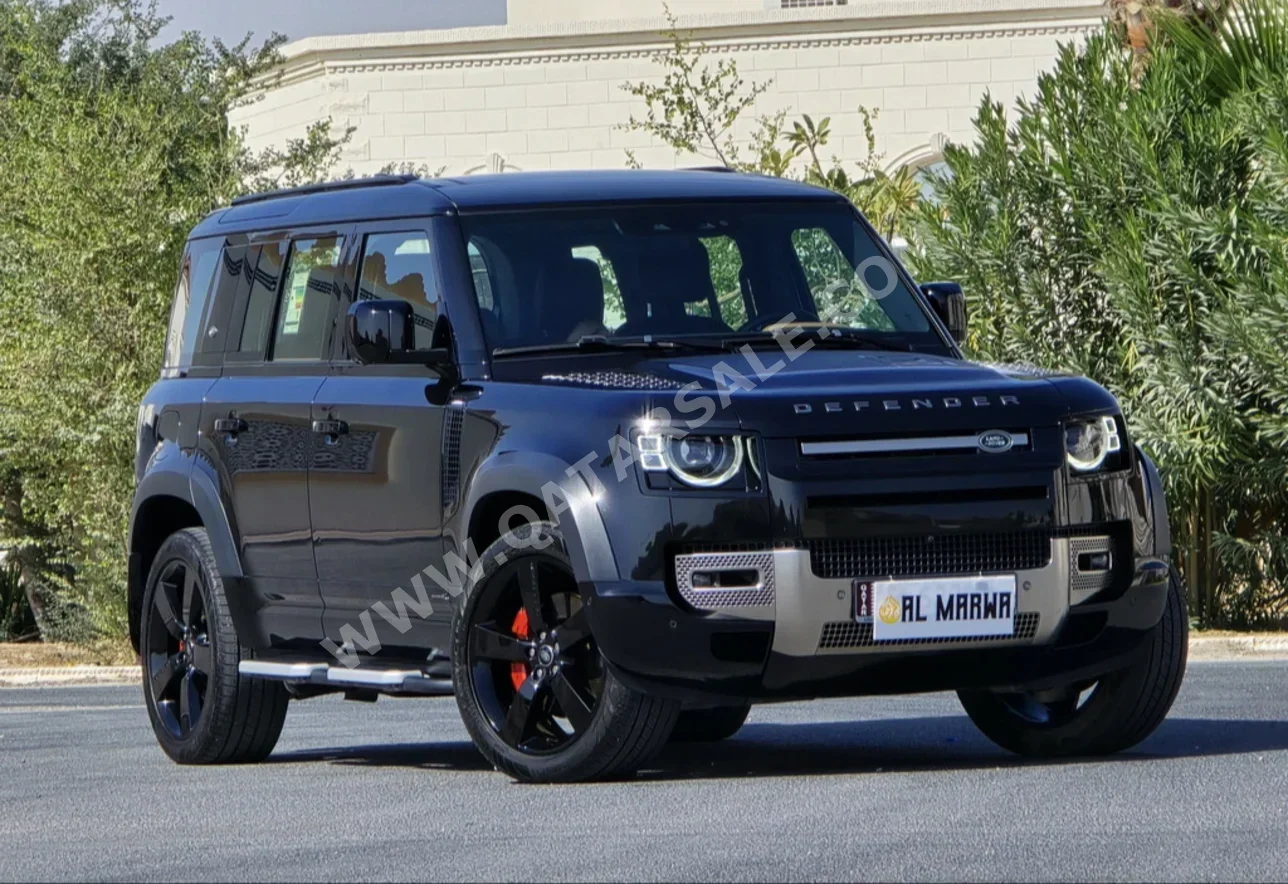  Land Rover  Defender  110 X  2023  Automatic  22,000 Km  6 Cylinder  Four Wheel Drive (4WD)  SUV  Black  With Warranty