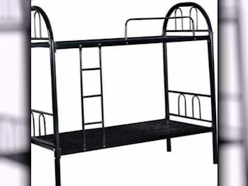 Beds - Double bunk  - Black  - Mattress Included