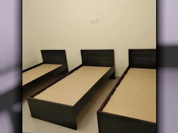 Beds - Single  - Brown  - Mattress Included