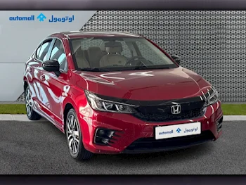 Honda  City  2022  Automatic  35,838 Km  4 Cylinder  Front Wheel Drive (FWD)  Sedan  Red  With Warranty