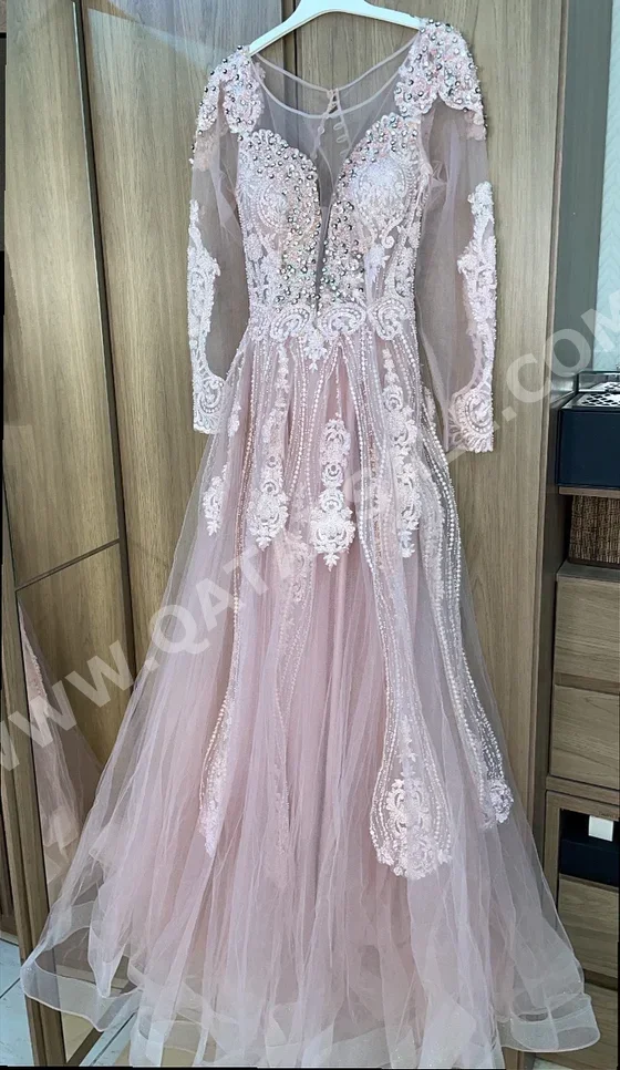 Dress  - Light Pink  -Size: L