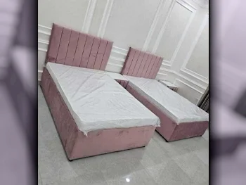 Beds - Single  - Pink  - Mattress Included